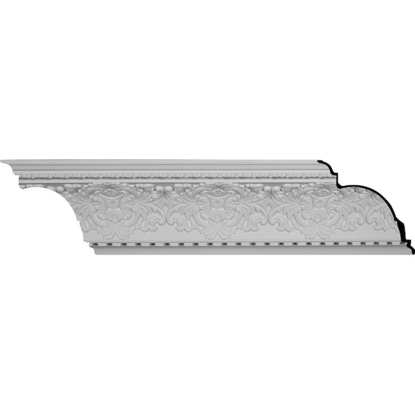 Ekena Millwork SAMPLE - 17 3/4"H x 16 1/8"P x 23 7/8"F x 12"L, (16 3/8" Repeat), Norwich Crown Moulding SAMPLE-MLD17X16X23NO - main